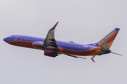 Southwest Airlines Boeing 737-800 N8629A at Los Angeles International Airport (KLAX/LAX)
