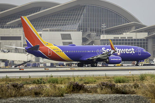 Southwest Airlines Boeing 737-800 N8670A at Los Angeles International Airport (KLAX/LAX) Southwest Airlines Boeing 737-800 N8670A at Los Angeles International Airport (KLAX/LAX)