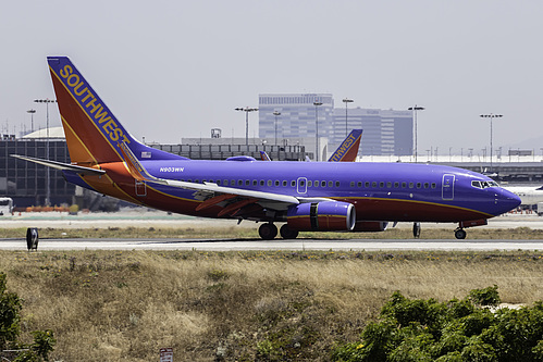 Southwest Airlines Boeing 737-700 N903WN at Los Angeles International Airport (KLAX/LAX) Southwest Airlines Boeing 737-700 N903WN at Los Angeles International Airport (KLAX/LAX)