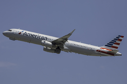 American Airlines Airbus A321-200 N934AA at Los Angeles International Airport (KLAX/LAX)
