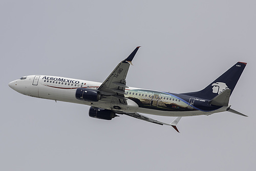 Aeroméxico Boeing 737-800 XA-AMO at Los Angeles International Airport (KLAX/LAX)