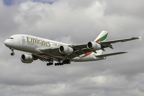 Emirates Airbus A380-800 A6-EED at London Heathrow Airport (EGLL/LHR)