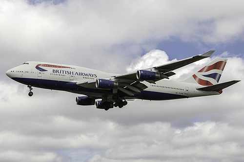 British Airways Boeing 747-400 G-CIVN at London Heathrow Airport (EGLL/LHR) British Airways Boeing 747-400 G-CIVN at London Heathrow Airport (EGLL/LHR)