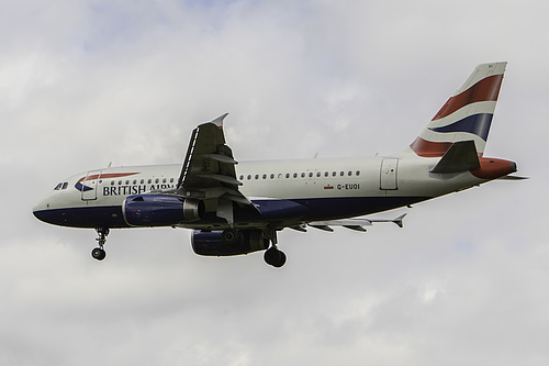 British Airways Airbus A319-100 G-EUOI at London Heathrow Airport (EGLL/LHR)