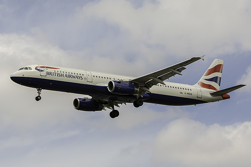 British Airways Airbus A321-200 G-MEDG at London Heathrow Airport (EGLL/LHR) British Airways Airbus A321-200 G-MEDG at London Heathrow Airport (EGLL/LHR)