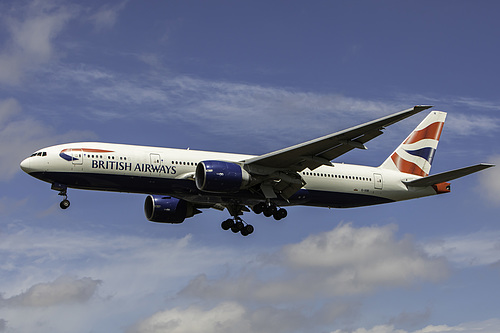 British Airways Boeing 777-200ER G-VIIK at London Heathrow Airport (EGLL/LHR)