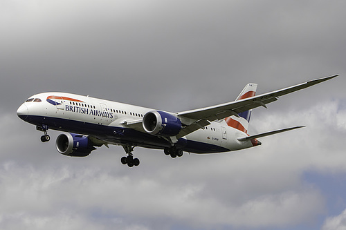 British Airways Boeing 787-8 G-ZBJE at London Heathrow Airport (EGLL/LHR)