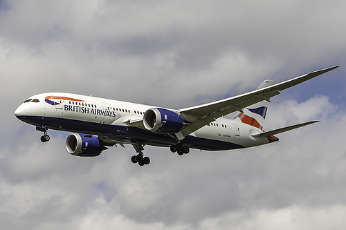 British Airways Boeing 787-8 G-ZBJH at London Heathrow Airport (EGLL/LHR) British Airways Boeing 787-8 G-ZBJH at London Heathrow Airport (EGLL/LHR)