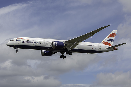 British Airways Boeing 787-9 G-ZBKK at London Heathrow Airport (EGLL/LHR)