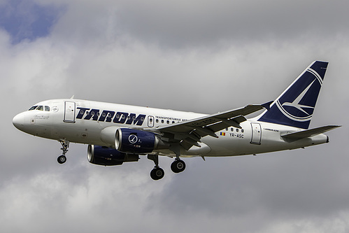 TAROM Airbus A318-100 YR-ASC at London Heathrow Airport (EGLL/LHR)