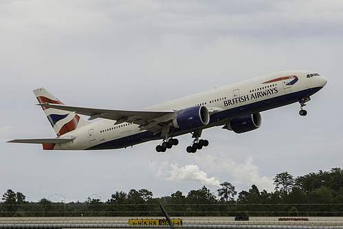 British Airways Boeing 777-200ER G-VIIP at Orlando International Airport (KMCO/MCO) British Airways Boeing 777-200ER G-VIIP at Orlando International Airport (KMCO/MCO)
