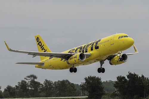 Spirit Airlines Airbus A320-200 N641NK at Orlando International Airport (KMCO/MCO)