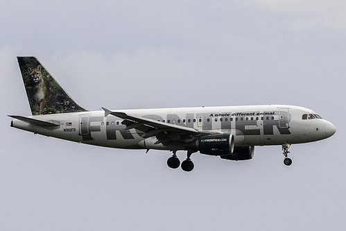 Frontier Airlines Airbus A319-100 N910FR at Orlando International Airport (KMCO/MCO)