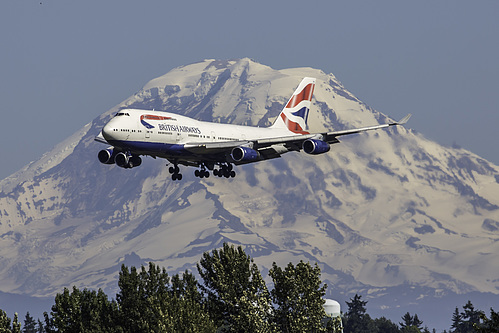 British Airways Boeing 747-400 G-CIVN at Seattle Tacoma International Airport (KSEA/SEA) British Airways Boeing 747-400 G-CIVN at Seattle Tacoma International Airport (KSEA/SEA)