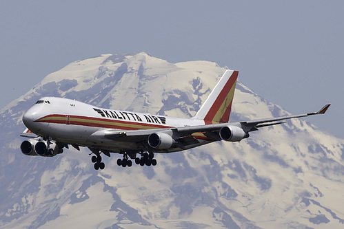 Kalitta Air Boeing 747-400F N402KZ at Seattle Tacoma International Airport (KSEA/SEA)