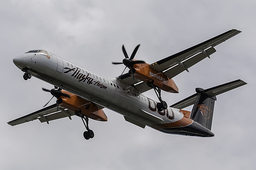 Horizon Air DHC Dash-8-400 N440QX at Seattle Tacoma International Airport (KSEA/SEA)