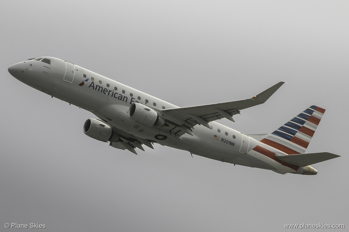 Compass Airlines Embraer ERJ-175 N201NN at Los Angeles International Airport (KLAX/LAX)