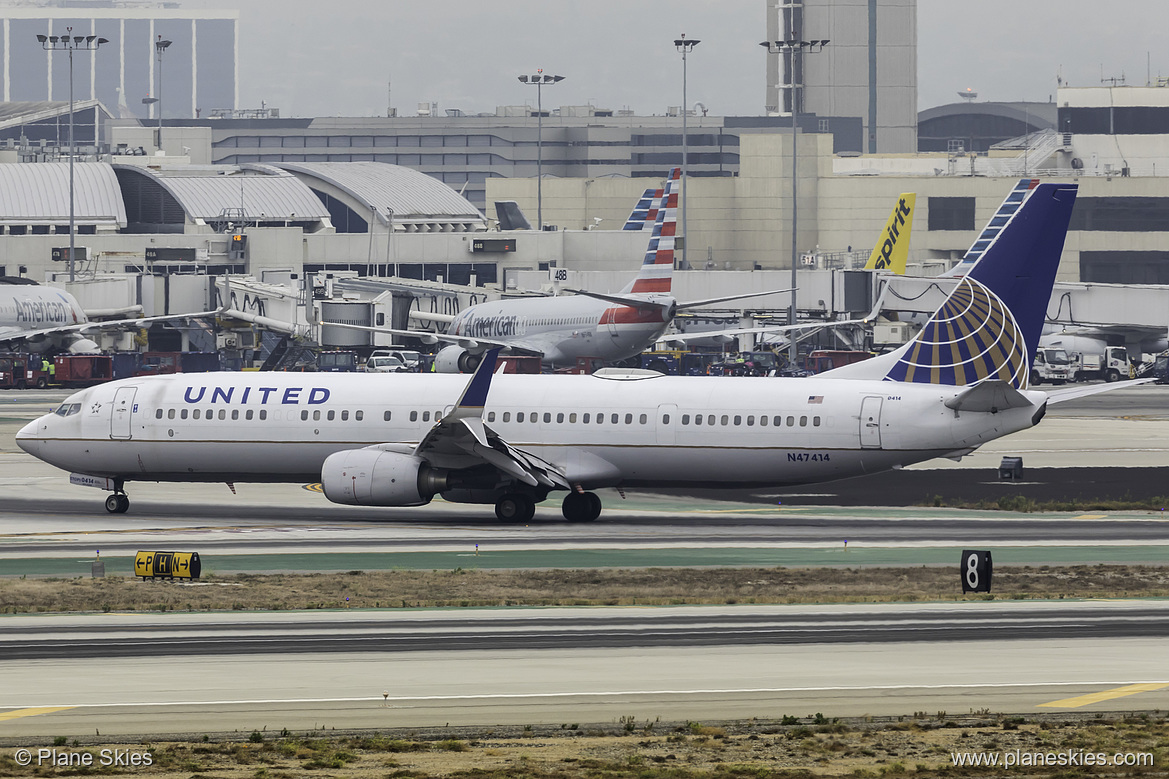 United Airlines Boeing 737-900ER N47414 at Los Angeles International Airport (KLAX/LAX) United Airlines Boeing 737-900ER N47414 at Los Angeles International Airport (KLAX/LAX)