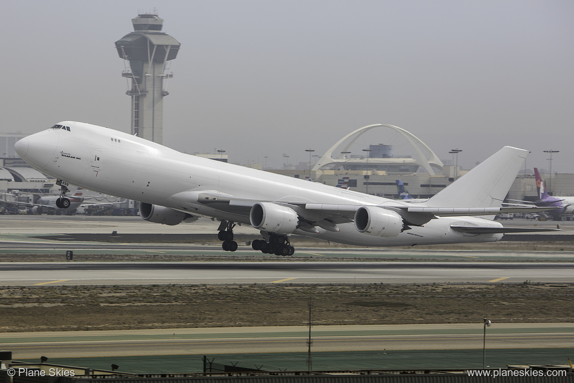 Atlas Air Boeing 747-8F N859GT at Los Angeles International Airport (KLAX/LAX) Atlas Air Boeing 747-8F N859GT at Los Angeles International Airport (KLAX/LAX)