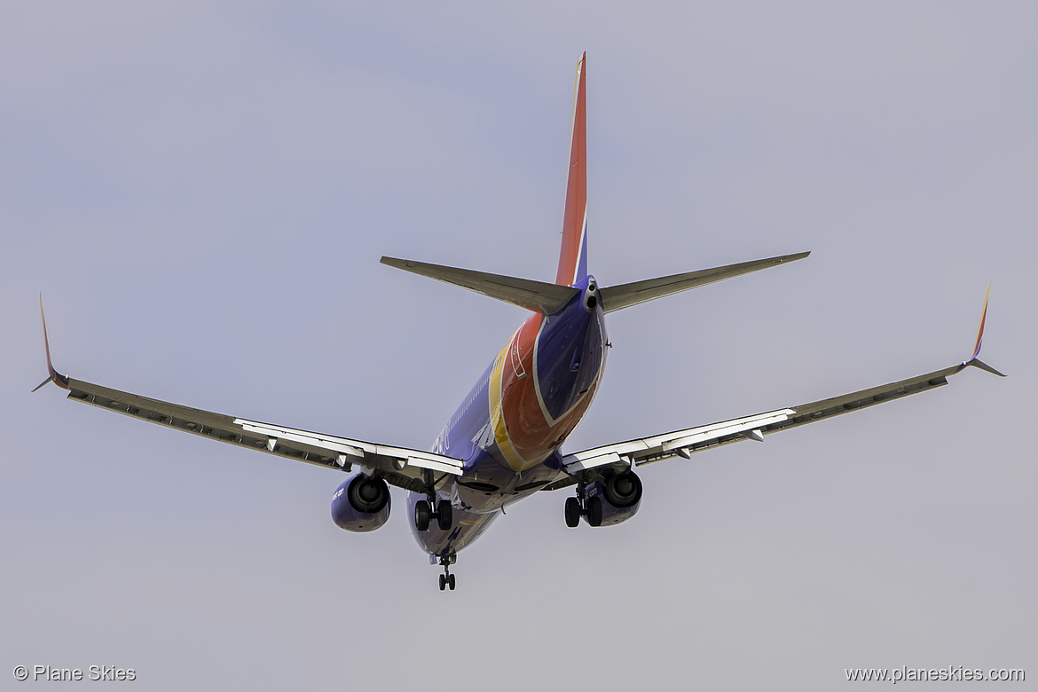 Southwest Airlines Boeing 737-800 N8686A at Los Angeles International Airport (KLAX/LAX) Southwest Airlines Boeing 737-800 N8686A at Los Angeles International Airport (KLAX/LAX)