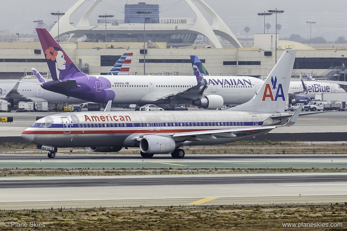 American Airlines Boeing 737-800 N907NN at Los Angeles International Airport (KLAX/LAX)