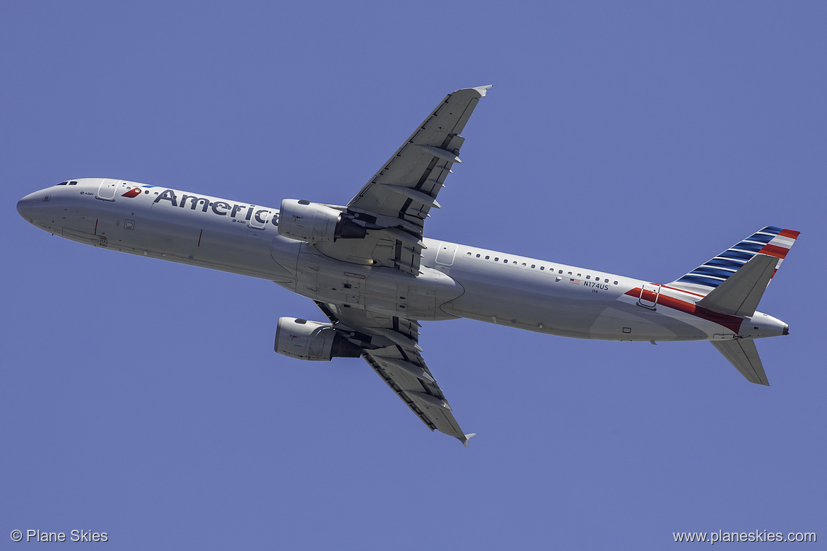 American Airlines Airbus A321-200 N174US at San Francisco International Airport (KSFO/SFO) American Airlines Airbus A321-200 N174US at San Francisco International Airport (KSFO/SFO)