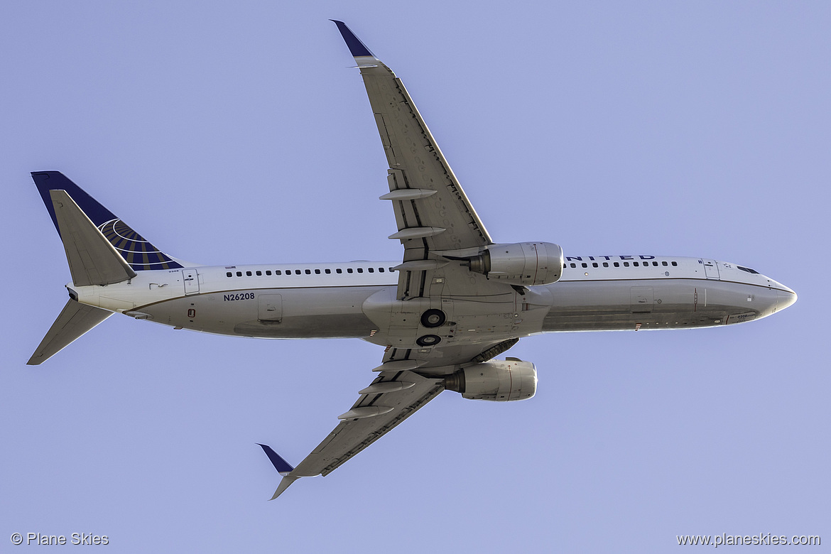 United Airlines Boeing 737-800 N26208 at San Francisco International Airport (KSFO/SFO) United Airlines Boeing 737-800 N26208 at San Francisco International Airport (KSFO/SFO)