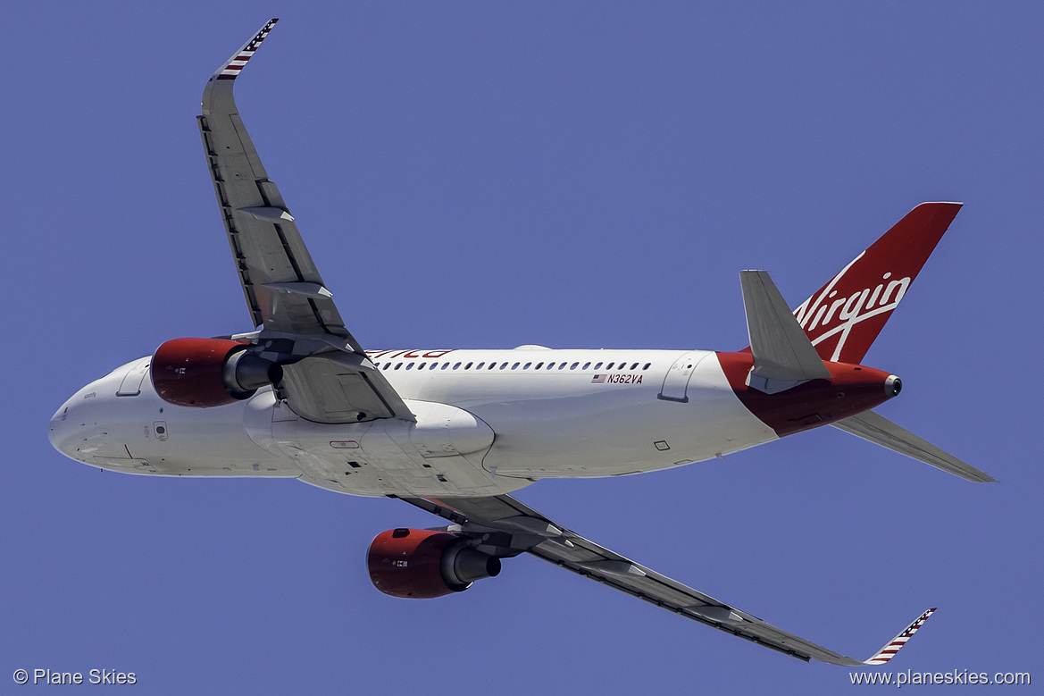 Virgin America Airbus A320-200 N362VA at San Francisco International Airport (KSFO/SFO) Virgin America Airbus A320-200 N362VA at San Francisco International Airport (KSFO/SFO)
