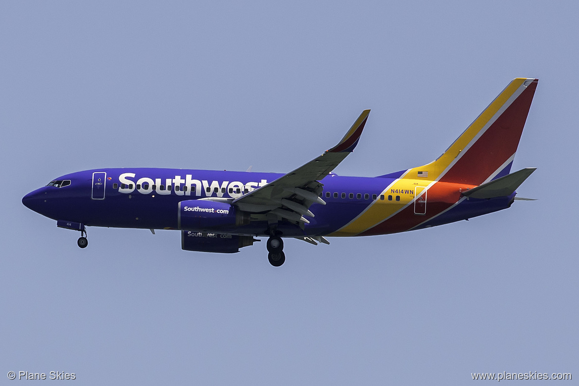 Southwest Airlines Boeing 737-700 N414WN at San Francisco International Airport (KSFO/SFO) Southwest Airlines Boeing 737-700 N414WN at San Francisco International Airport (KSFO/SFO)