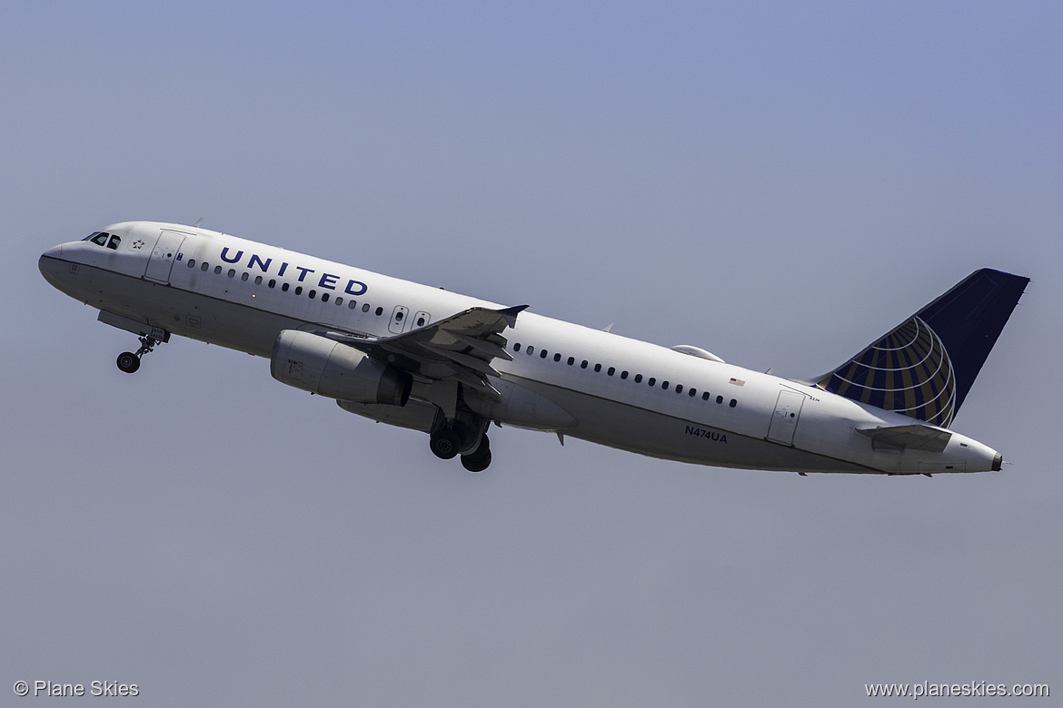 United Airlines Airbus A320-200 N474UA at San Francisco International Airport (KSFO/SFO) United Airlines Airbus A320-200 N474UA at San Francisco International Airport (KSFO/SFO)