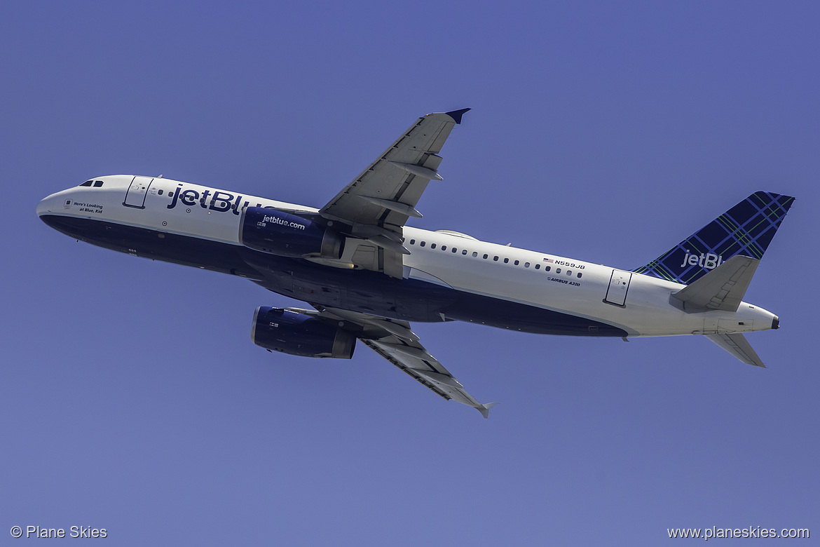 JetBlue Airways Airbus A320-200 N559JB at San Francisco International Airport (KSFO/SFO)