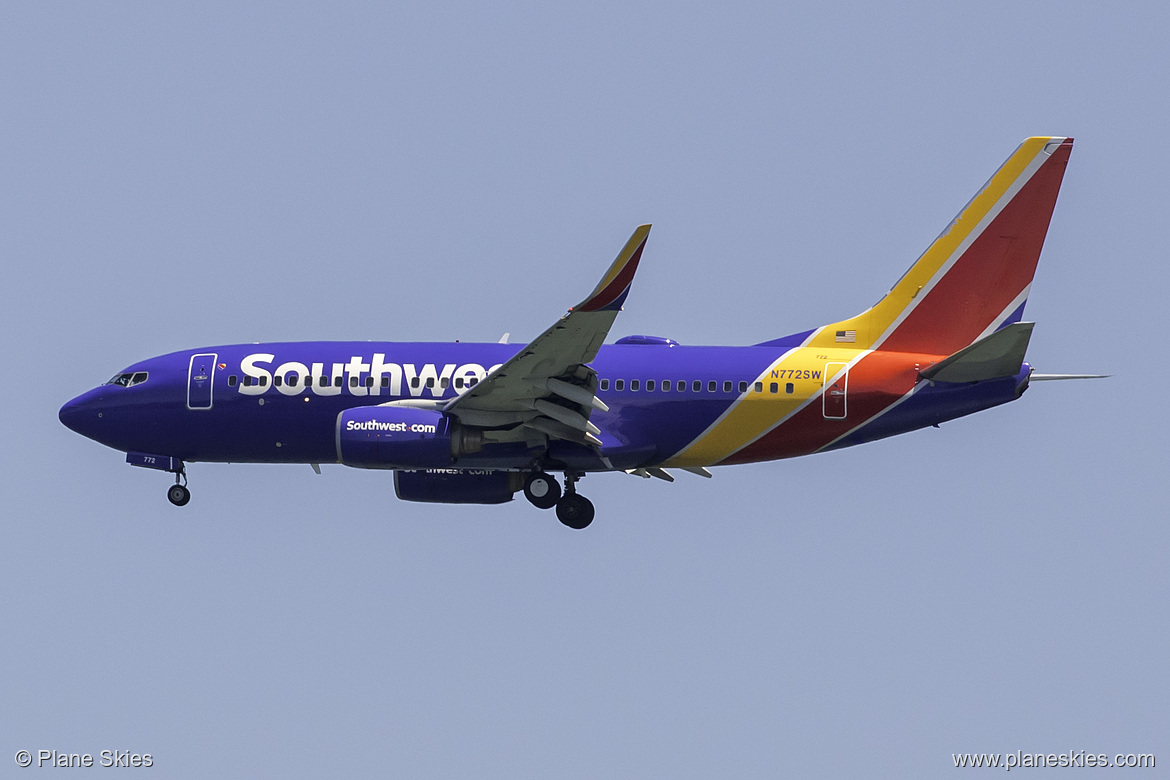 Southwest Airlines Boeing 737-700 N772SW at San Francisco International Airport (KSFO/SFO) Southwest Airlines Boeing 737-700 N772SW at San Francisco International Airport (KSFO/SFO)