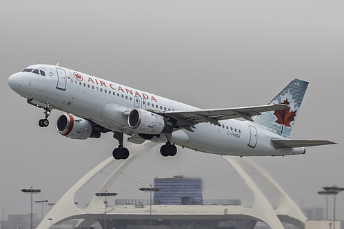 Air Canada Airbus A320-200 C-FMSX at Los Angeles International Airport (KLAX/LAX)