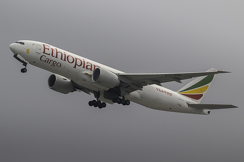 Ethiopian Airlines Boeing 777F ET-ARI at Los Angeles International Airport (KLAX/LAX)