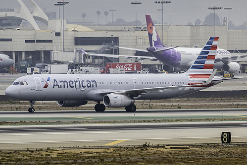 American Airlines Airbus A321-200 N167AN at Los Angeles International Airport (KLAX/LAX)