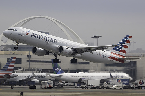 American Airlines Airbus A321-200 N189UW at Los Angeles International Airport (KLAX/LAX)