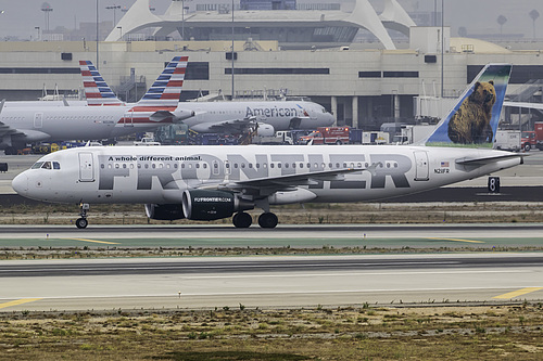 Frontier Airlines Airbus A320-200 N211FR at Los Angeles International Airport (KLAX/LAX)