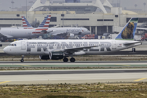 Frontier Airlines Airbus A320-200 N211FR at Los Angeles International Airport (KLAX/LAX) Frontier Airlines Airbus A320-200 N211FR at Los Angeles International Airport (KLAX/LAX)