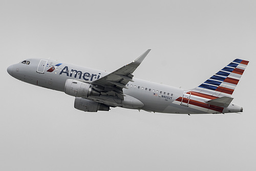 American Airlines Airbus A319-100 N4032T at Los Angeles International Airport (KLAX/LAX)