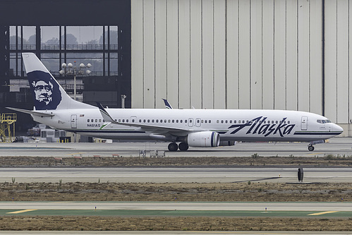 Alaska Airlines Boeing 737-900ER N481AS at Los Angeles International Airport (KLAX/LAX) Alaska Airlines Boeing 737-900ER N481AS at Los Angeles International Airport (KLAX/LAX)