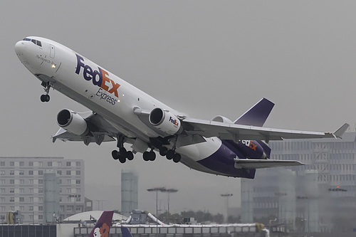 FedEx McDonnell Douglas MD-11F N615FE at Los Angeles International Airport (KLAX/LAX)