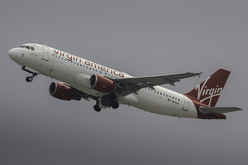 Virgin America Airbus A320-200 N631VA at Los Angeles International Airport (KLAX/LAX)