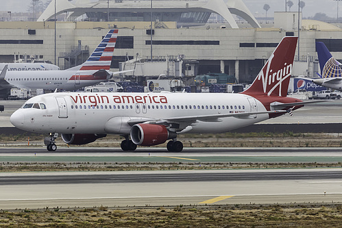 Virgin America Airbus A320-200 N631VA at Los Angeles International Airport (KLAX/LAX)