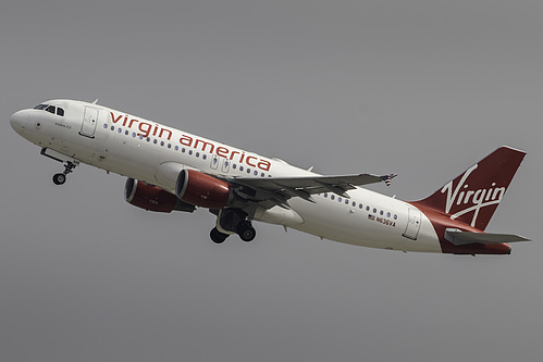 Virgin America Airbus A320-200 N636VA at Los Angeles International Airport (KLAX/LAX)