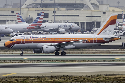 American Airlines Airbus A319-100 N742PS at Los Angeles International Airport (KLAX/LAX) American Airlines Airbus A319-100 N742PS at Los Angeles International Airport (KLAX/LAX)