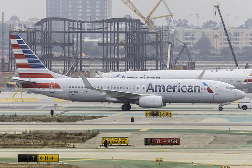 American Airlines Boeing 737-800 N873NN at Los Angeles International Airport (KLAX/LAX)