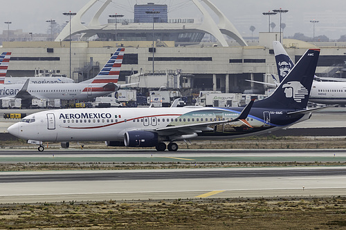 Aeroméxico Boeing 737-800 XA-AMC at Los Angeles International Airport (KLAX/LAX)