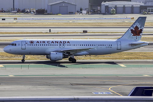 Air Canada Airbus A320-200 C-FFWI at San Francisco International Airport (KSFO/SFO) Air Canada Airbus A320-200 C-FFWI at San Francisco International Airport (KSFO/SFO)