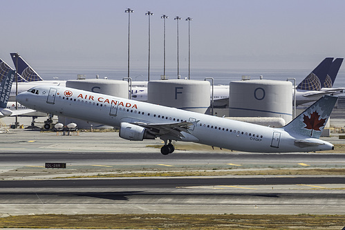 Air Canada Airbus A321-200 C-FGKP at San Francisco International Airport (KSFO/SFO) Air Canada Airbus A321-200 C-FGKP at San Francisco International Airport (KSFO/SFO)
