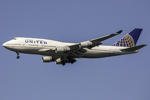 United Airlines Boeing 747-400 N116UA at San Francisco International Airport (KSFO/SFO)